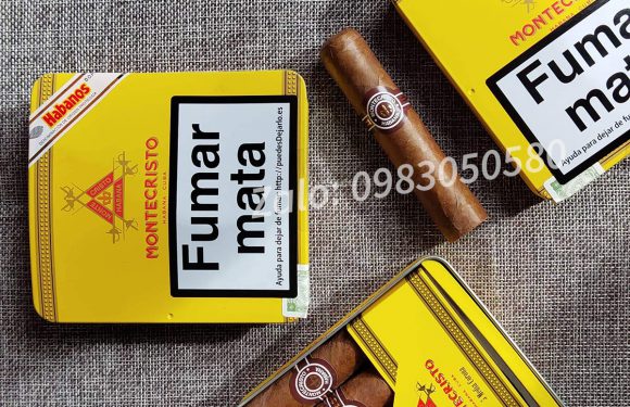 Xì gà (Cigar) Cuba Montecristo Media Corona chính hãng giá rẻ