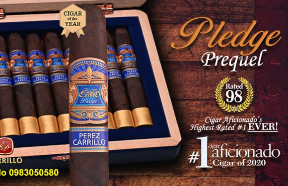 Review điếu xì gà EP Carrillo Pledge Prequel (Top 1 thế giới năm 2020)