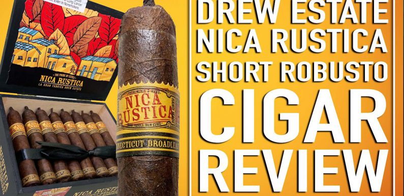Review nhanh điếu xì gà Nica Rustica by Drew Estate