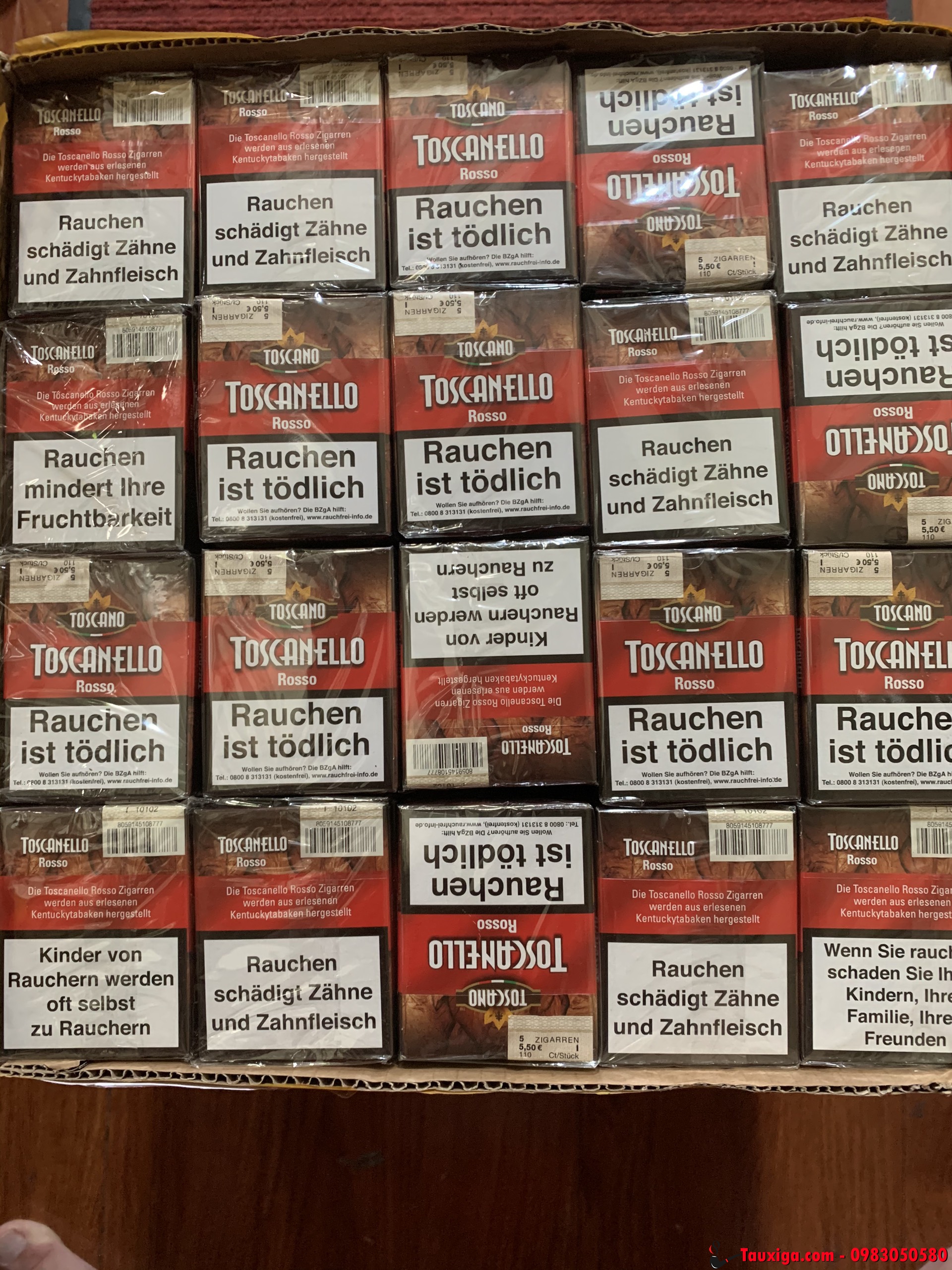 Xì gà Toscanello nội địa Đức giá rẻ
