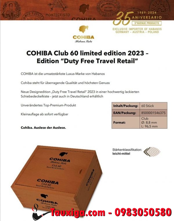Cohiba club limited