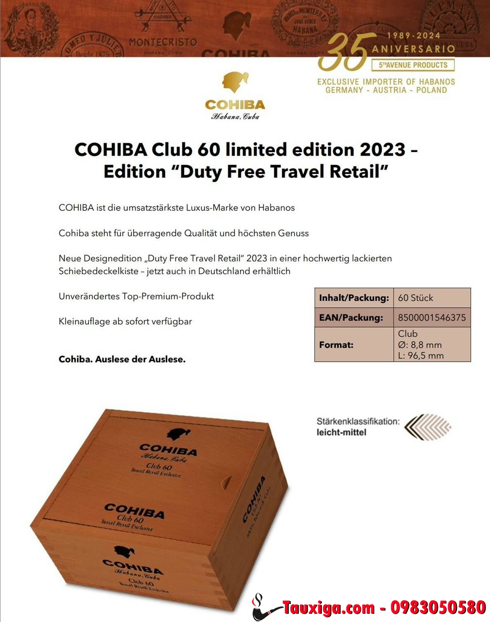 Cohiba club limited