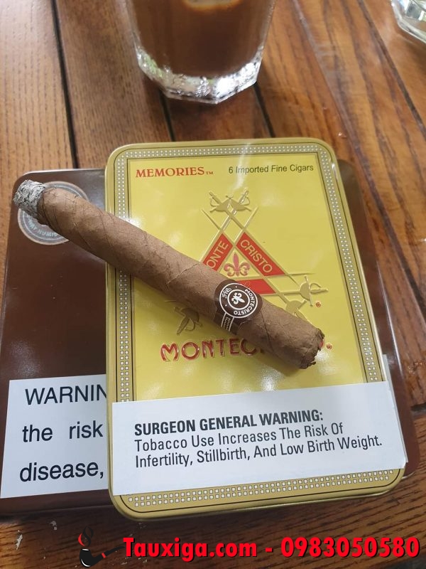 Xì gà mini Montecristo Memories hút daily