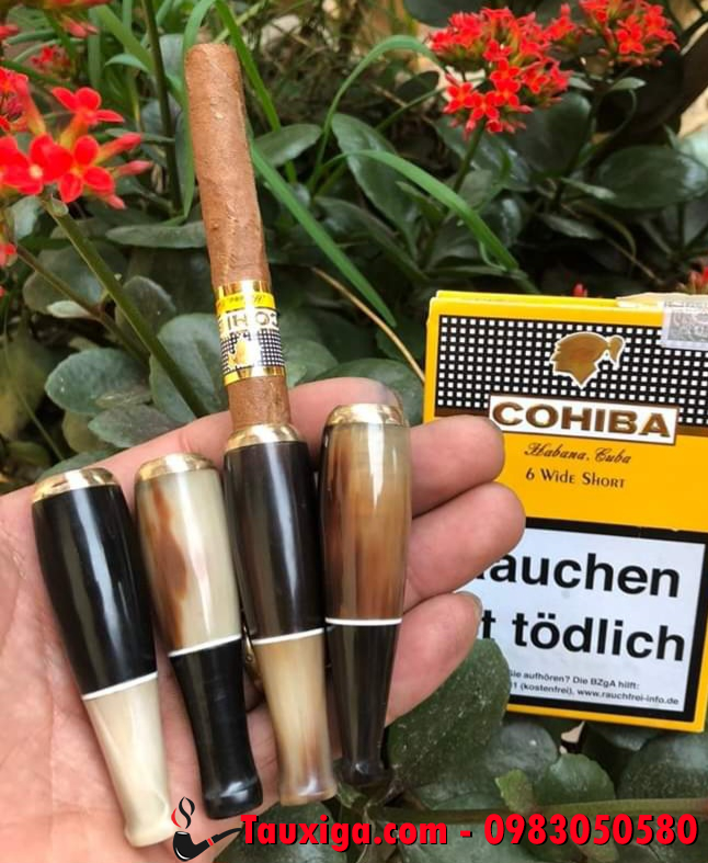 Tẩu bắt tóp cohiba wide short