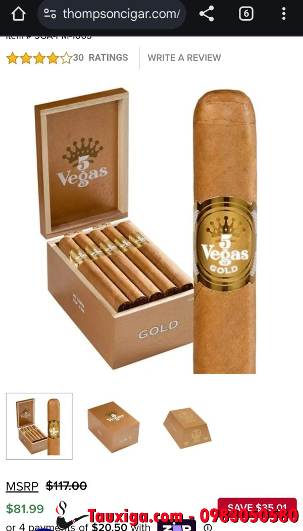 5 Vegas Gold